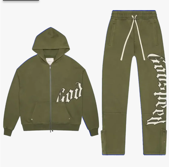 Godspeed OG Logo Sweatsuit V2 (Olive)