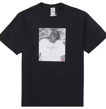 Supreme Jordan Biggie S/S Top Black