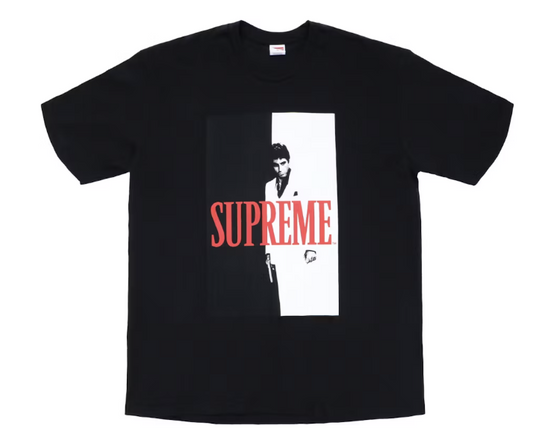 Supreme Scarface Split Tee Black