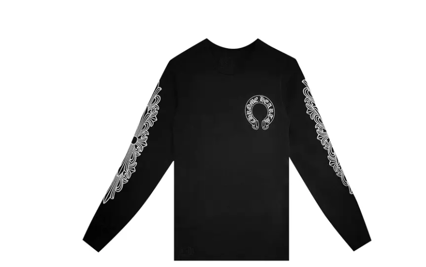 Chrome Hearts Horseshoe Thermal Waffle T-Shirt Black