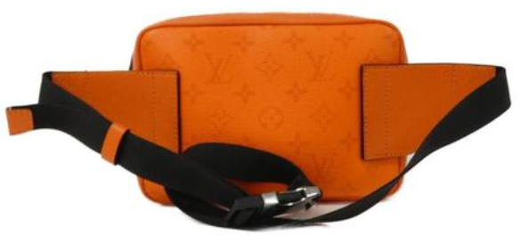 Louis Vuitton Outdoor Messenger Monogram Eclipse Taiga Volcano Orange
