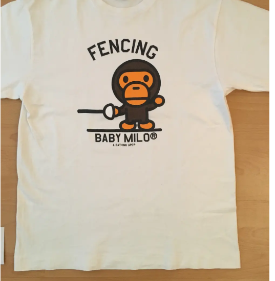 Bape Baby Milo Fencing Tee