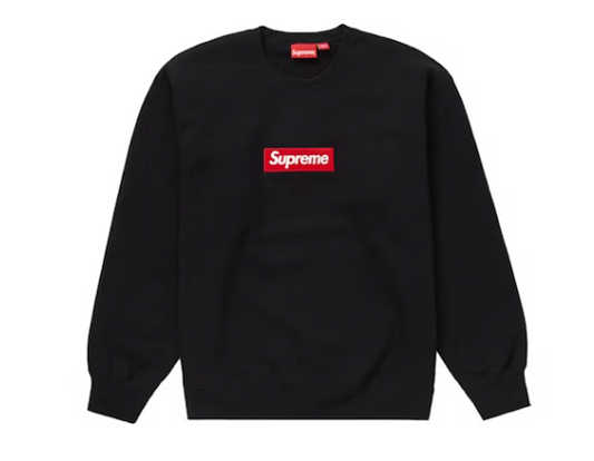 Supreme Box Logo Crewneck (FW22) Black