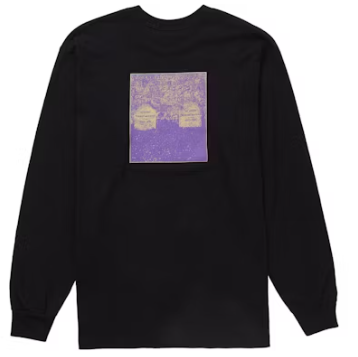 Supreme The Real Shit L/S Tee Black