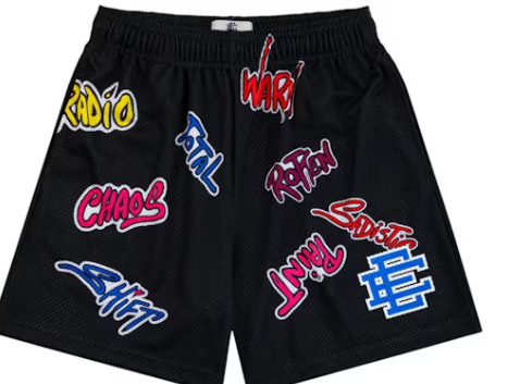 Eric Emanuel x Matty Boy EE Shorts Black/Blue