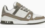 Louis Vuitton Trainer Grey White