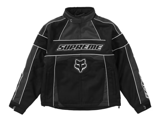 Supreme Fox Racing Jacket Black