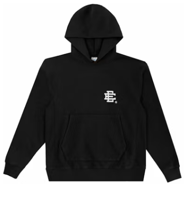 Eric Emanuel EE Basic Hoodie Black White