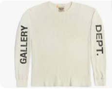 Gallery Dept. Thermal L/S T-shirt Cream