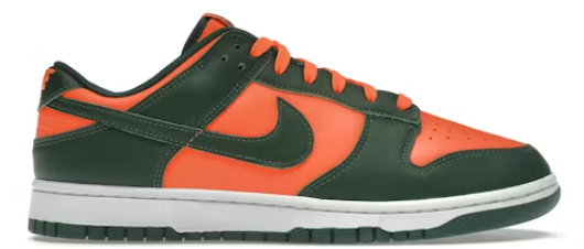 Nike Dunk Low Retro Miami Hurricanes