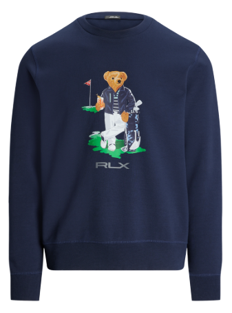 Ralph Lauren Polo Bear Double-Knit Sweatshirt RLX