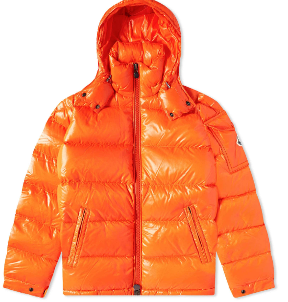 Moncler Maya Down Jacket Orange