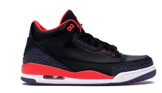 Jordan 3 Retro Crimson