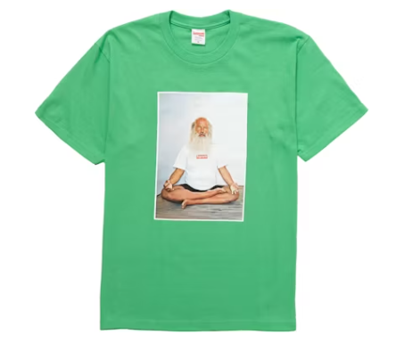 Supreme Rick Rubin Tee Green