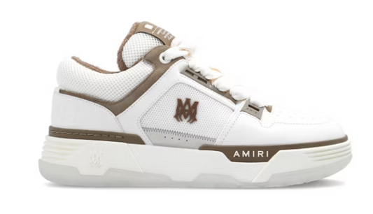 AMIRI MA-1 White Chamoisee Brown
