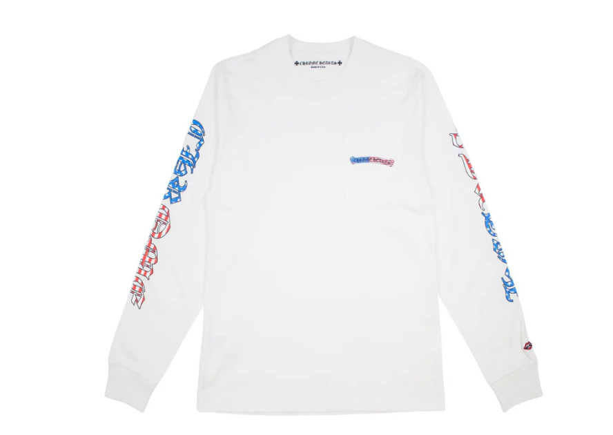 Chrome Hearts Matty Boy America L/S T-shirt White