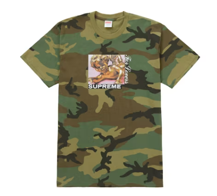 Supreme Lovers Tee Woodland Camo