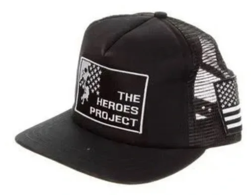Chrome Hearts The Heroes Project Trucker Hat Black