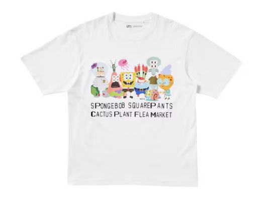 Uniqlo x CPFM Spongebob Squarepants UT Graphic II T-Shirt White