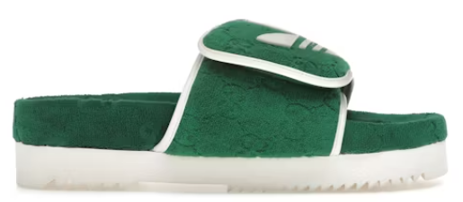 adidas Gucci GG Platform Sandal Green