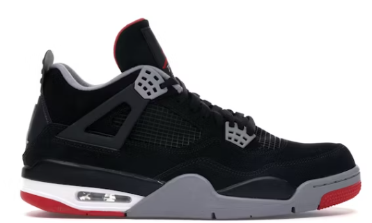 Jordan 4 Retro Bred Black Cement (2012)