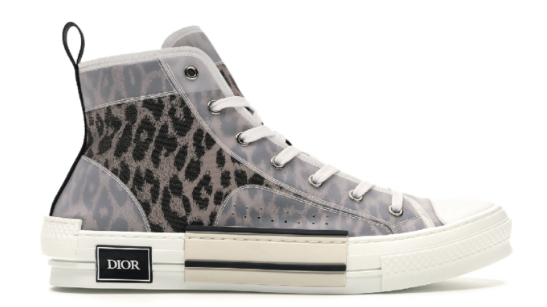 Dior B23 High Top Brown Leopard