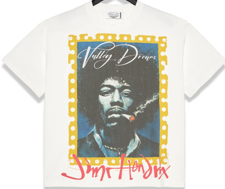 Vale Forever Jimi Hendrix T-shirt White