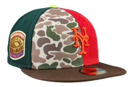 New Era New York Mets Chase B x MLB Maximal 59Fifty Fitted Cap Multi/Plaid/Pink