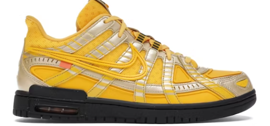 Nike Air Rubber Dunk Off-White University Gold