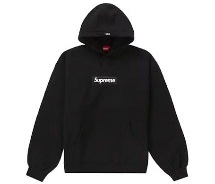 Supreme Box Logo Hooded Sweatshirt (FW23) Black