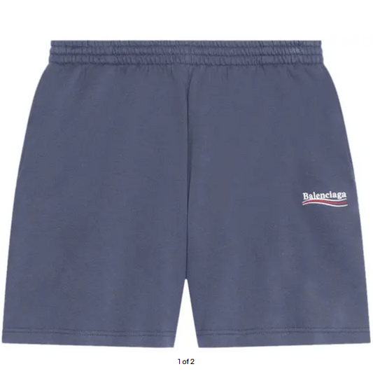 Balenciaga Sweatshorts Dark Grey White