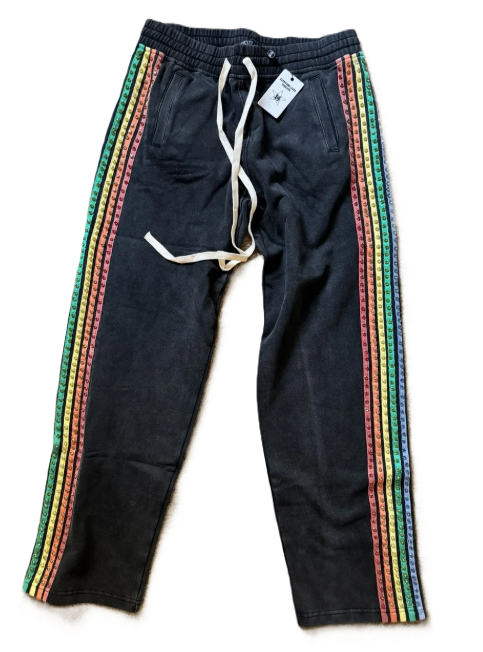 Vale Crystal Sweatpants Black