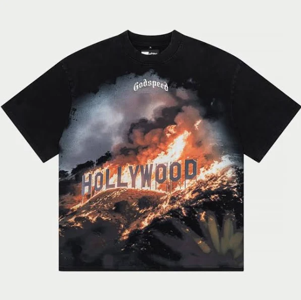 Godspeed Hollywood Inferno Tee Black