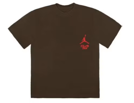 Travis Scott Jordan Cactus Jack Highest T Shirt Brown