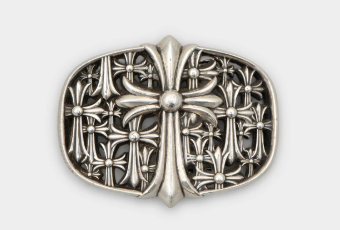 Chrome Hearts Cemetery Cross Belt Buckle