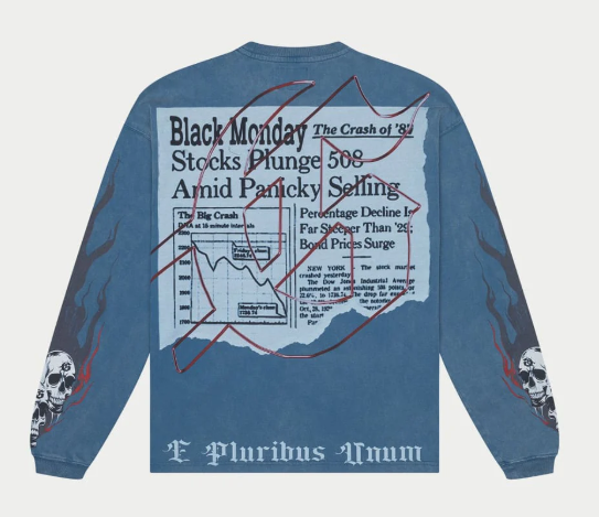 Godspeed Black Monday LS T-Shirt True Blue