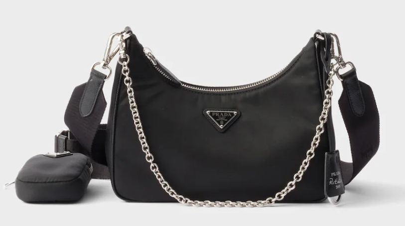 Prada Re-Edition 2005 Shoulder Bag Nylon Black