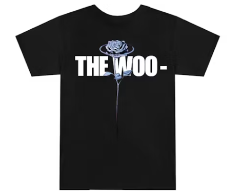 Pop Smoke x Vlone The Woo T-shirt Black