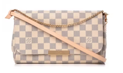 Louis Vuitton Favorite Damier Azur MM White/Blue