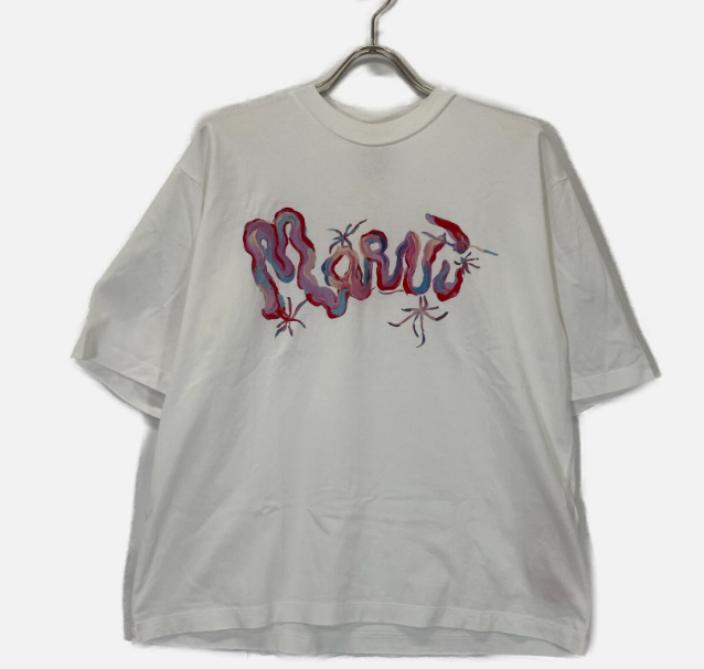 Marni Watercolor Paint Logo Tee