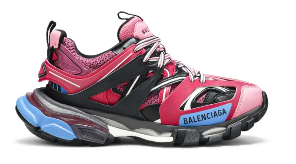 Balenciaga Wmns Track Trainer Pink Blue