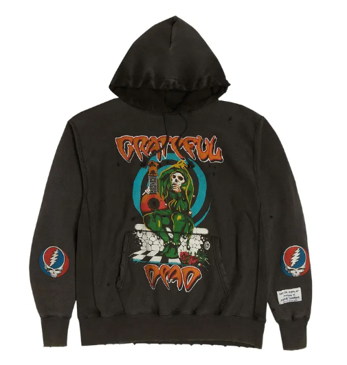 Gallery Dept Grateful Dead Hoodie Black