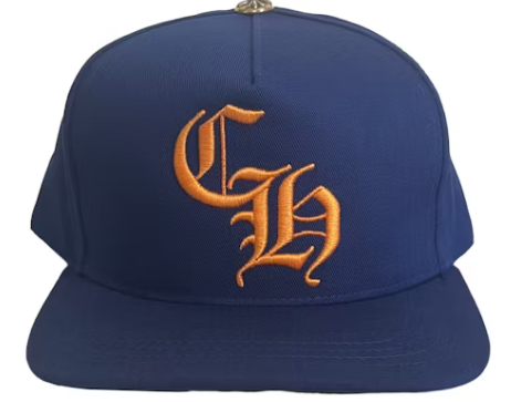Chrome Hearts CH Baseball Cap Blue/Orange