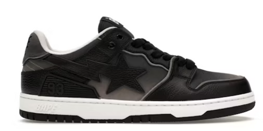 A Bathing Ape Sk8 Sta #4 Black Gradient