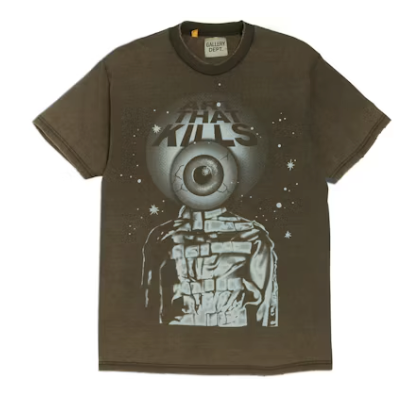 Gallery Dept ATK Rod T-Shirt Faded Black