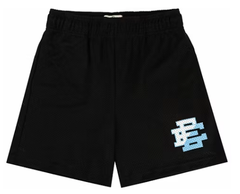 Eric Emanuel EE Basic Short Black/Baby Blue Split