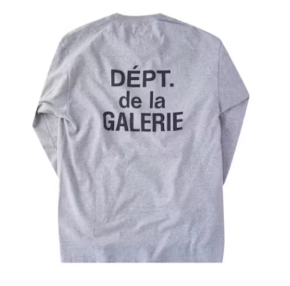 Gallery Dept. French Souvenir L/S T-Shirt Grey