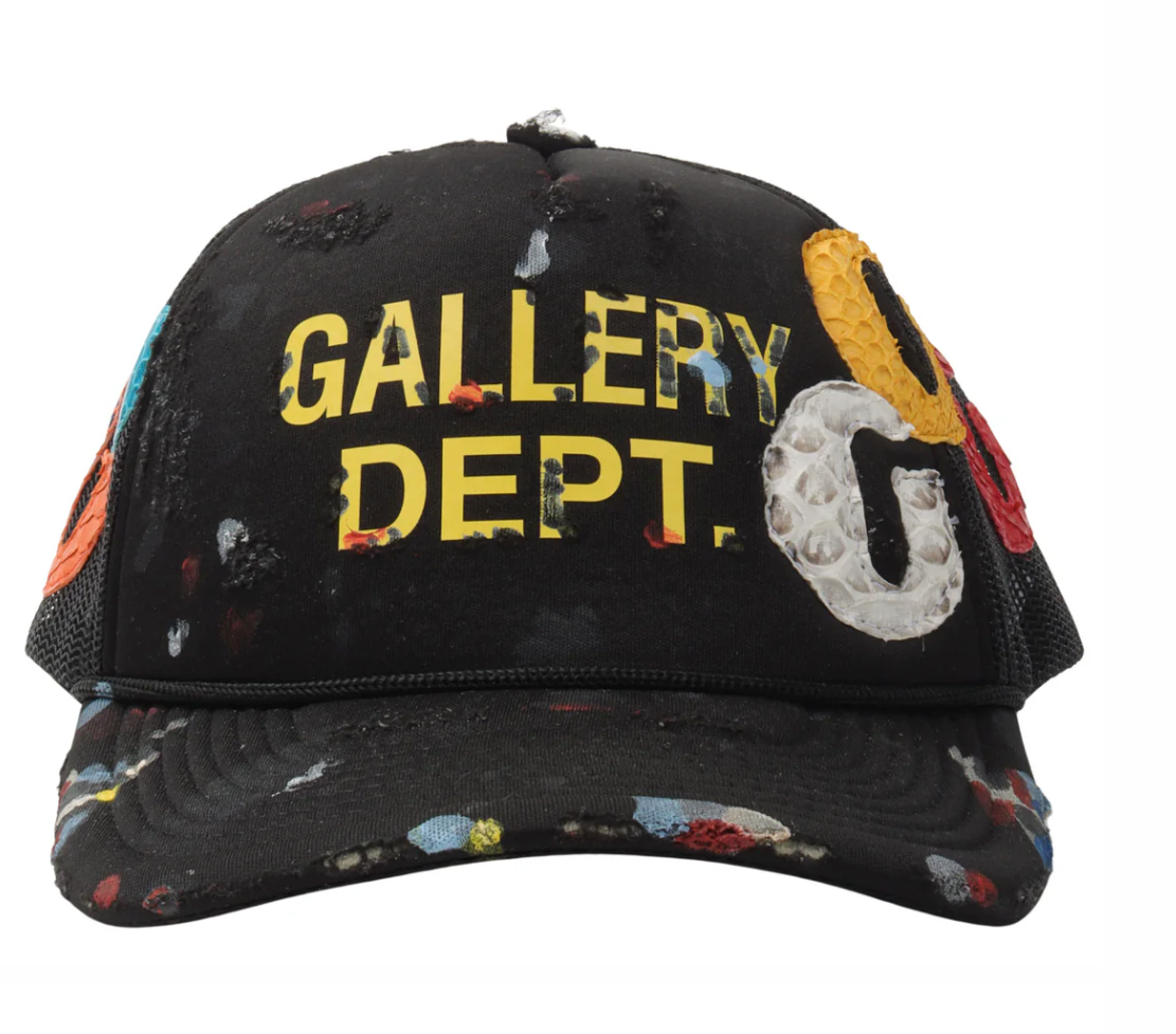 Gallery Dept G Patch Trucker Hat Black