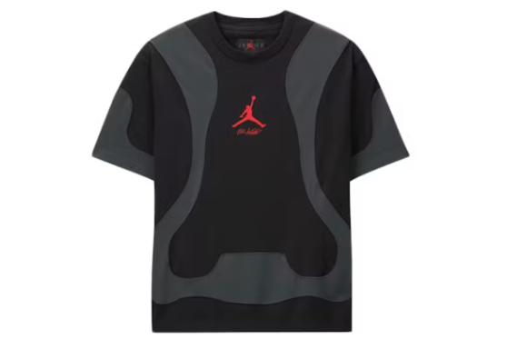 OFF-WHITE x Jordan Tee Black