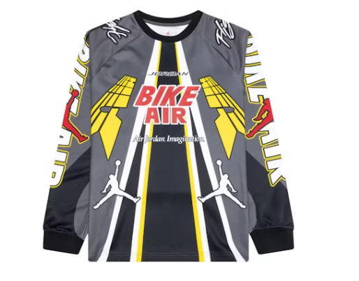 Jordan x Nigel Sylvester Bmx Jersey Iron Grey